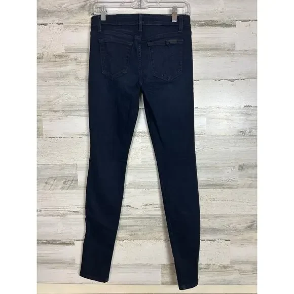 Joe's womens 26 dark wash blue Jeans The Skinny Fit Denim pants stretch rise